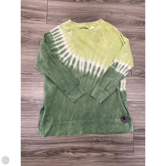 Top Long Sleeve By Old Navy In Green, Size: L