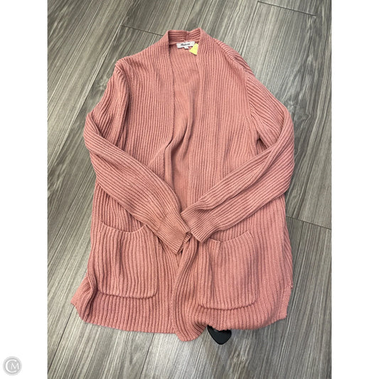 Cardigan By Madewell In Pink, Size: M