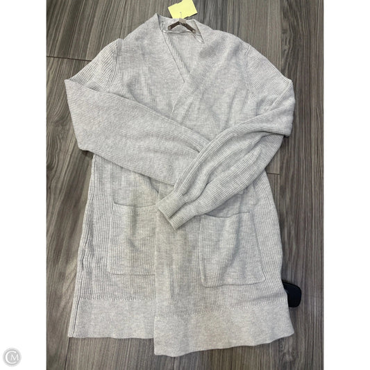 Cardigan By Loft In Grey, Size: Xxs