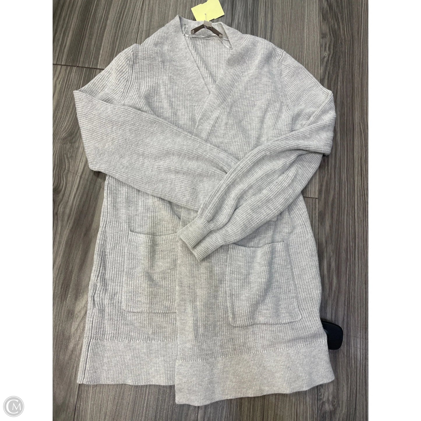 Cardigan By Loft In Grey, Size: Xxs