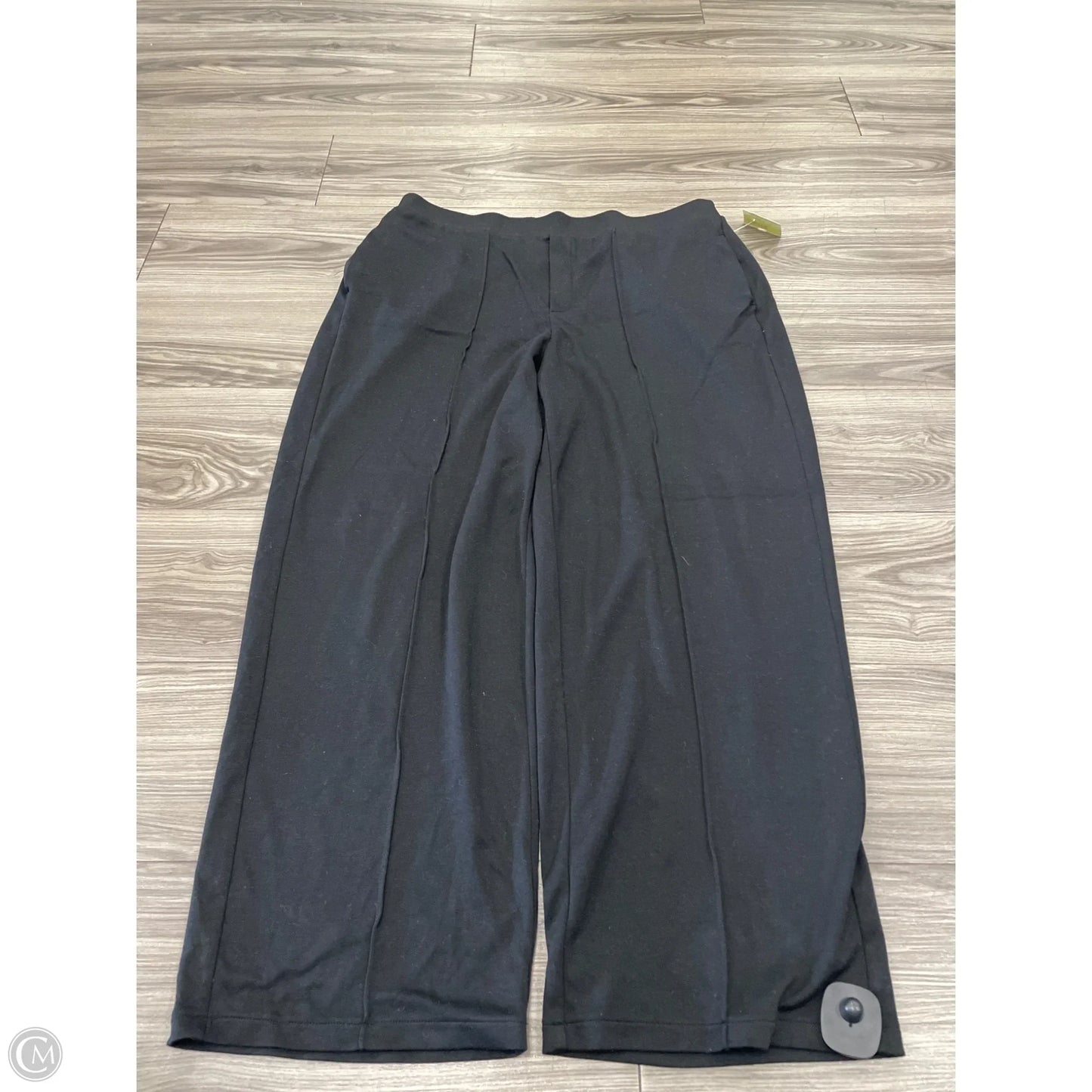 Pants Wide Leg By Simply Vera In Black, Size: Xl