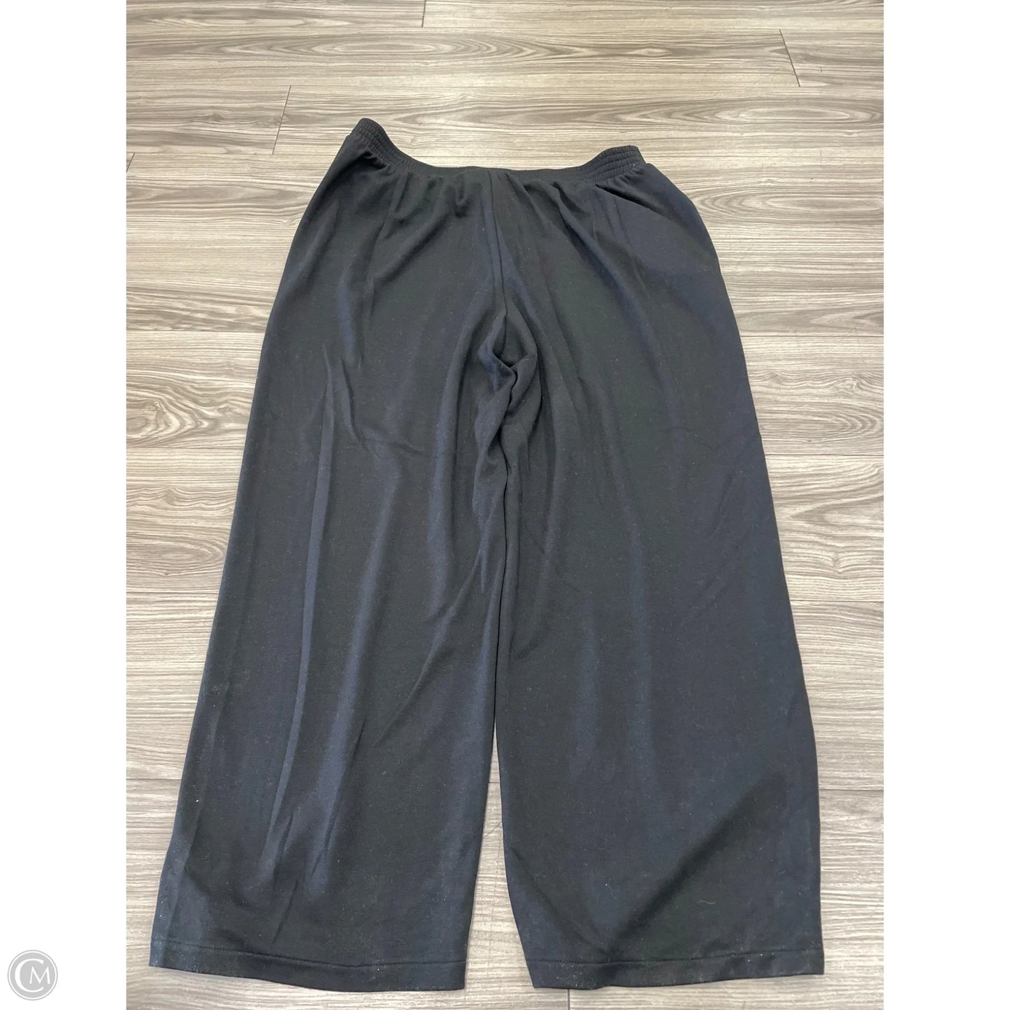 Pants Wide Leg By Simply Vera In Black, Size: Xl