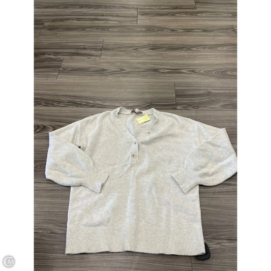 Sweater By Loft In Cream, Size: S