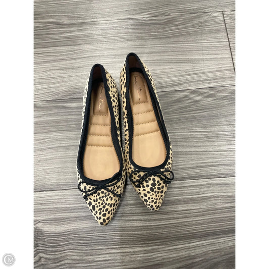 Shoes Flats By Me Too In Animal Print, Size: 8