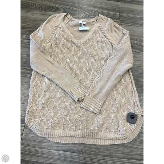 Sweater By Sonoma In Tan, Size: Xl