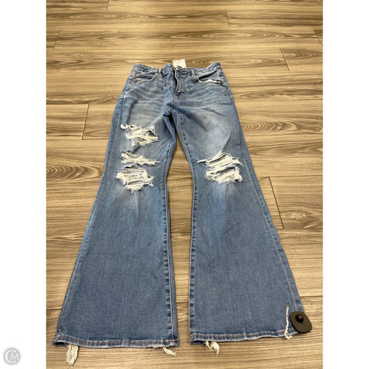 Jeans Boot Cut By American Eagle In Animal Print, Size: 12