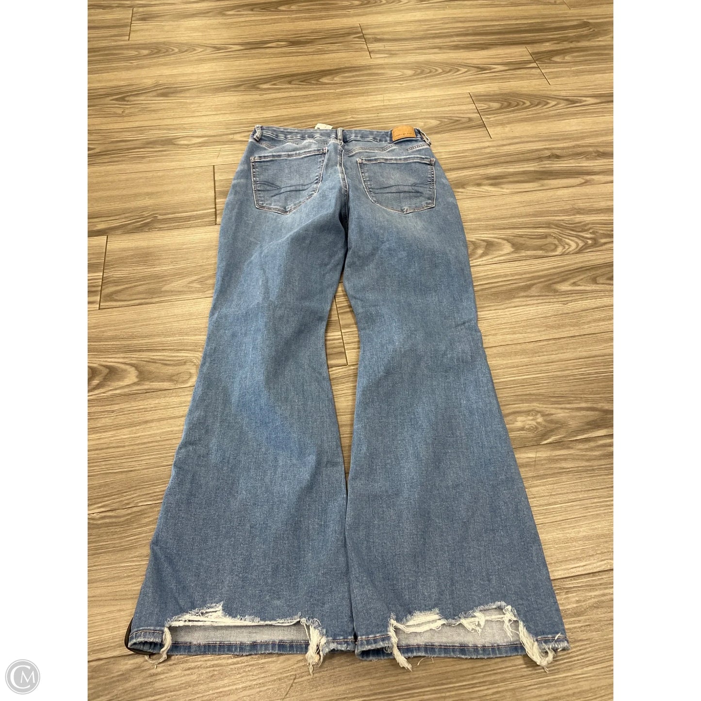 Jeans Boot Cut By American Eagle In Animal Print, Size: 12
