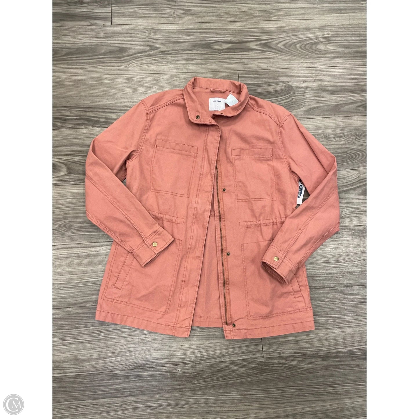 Jacket Denim By Old Navy In Pink, Size: M