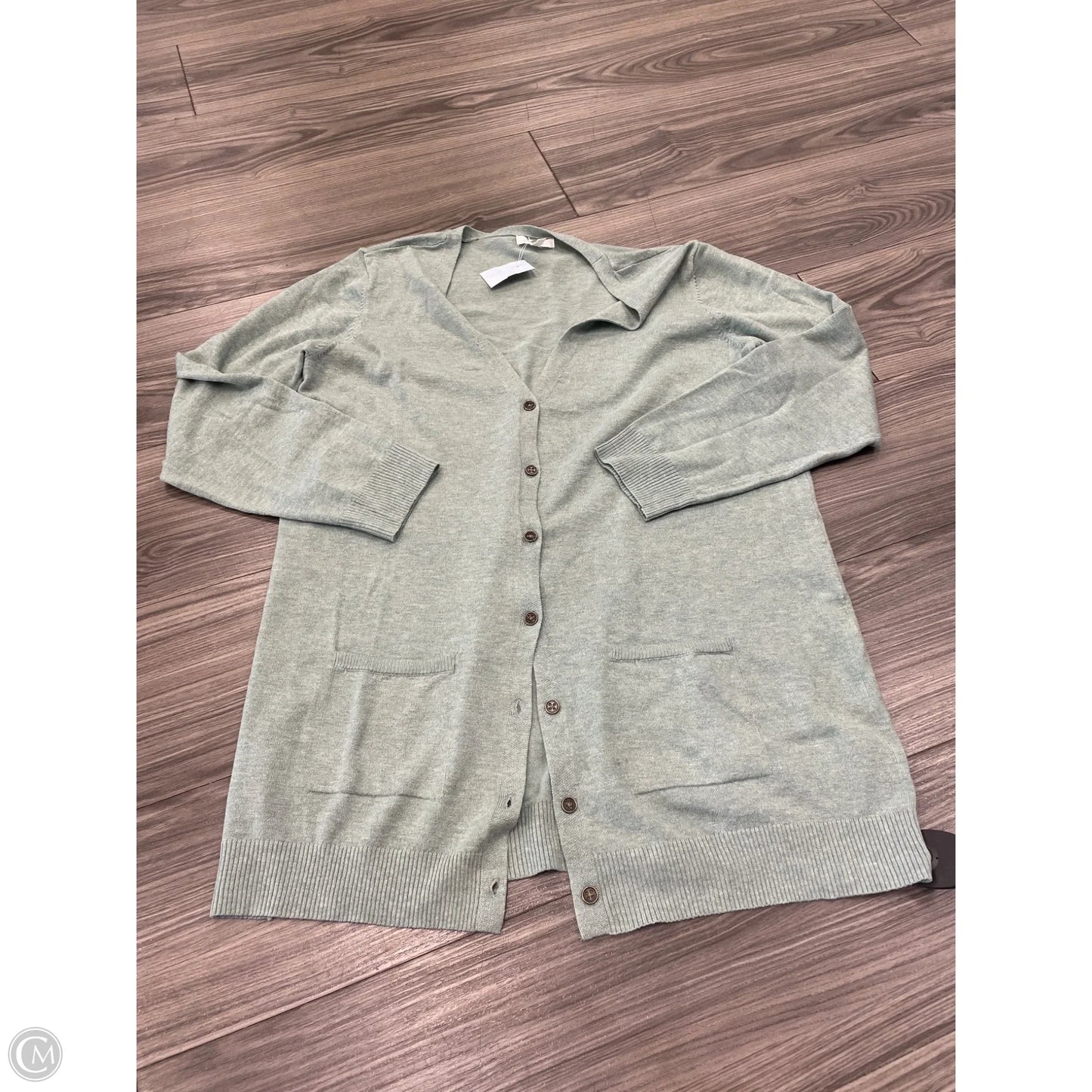 Cardigan By Maurices In Green, Size: L