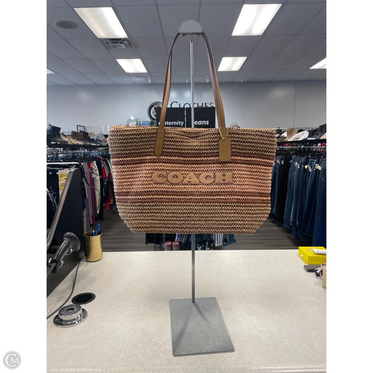 Handbag Designer By Coach, Size: Large