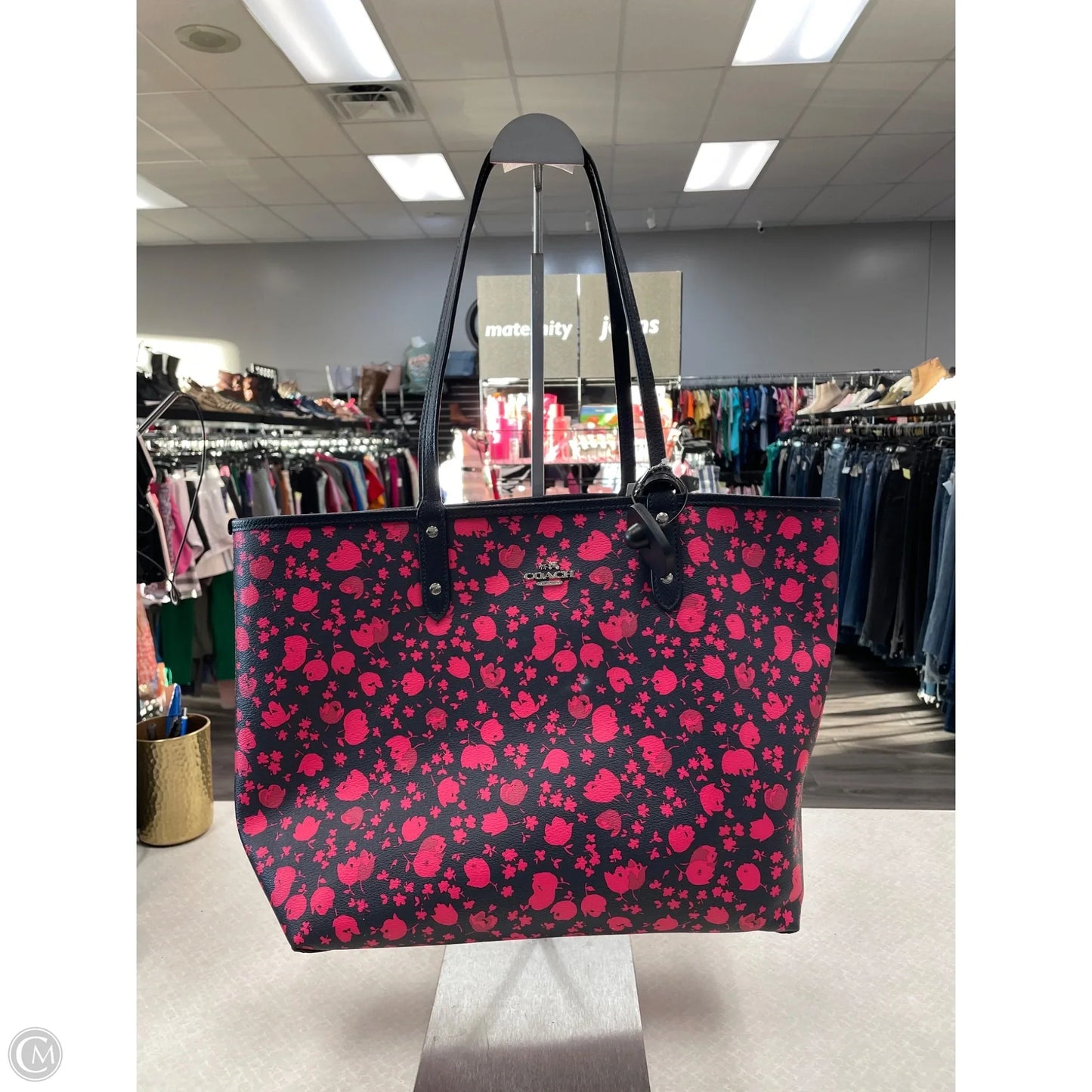 Handbag Designer By Coach, Size: Large