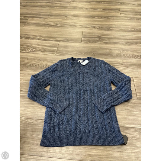 Sweater By Croft And Barrow In Blue, Size: Xl