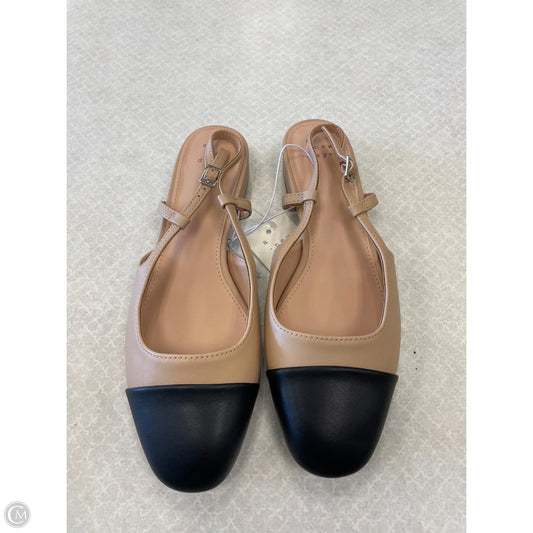 Shoes Flats By A New Day In Black & Brown, Size: 7