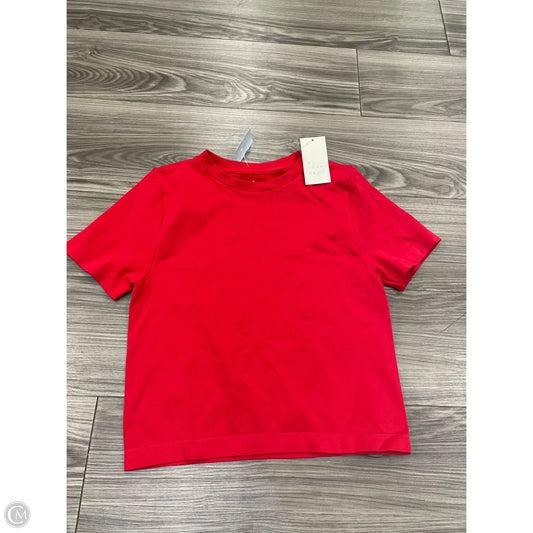 Top Short Sleeve By A New Day In Red, Size: L