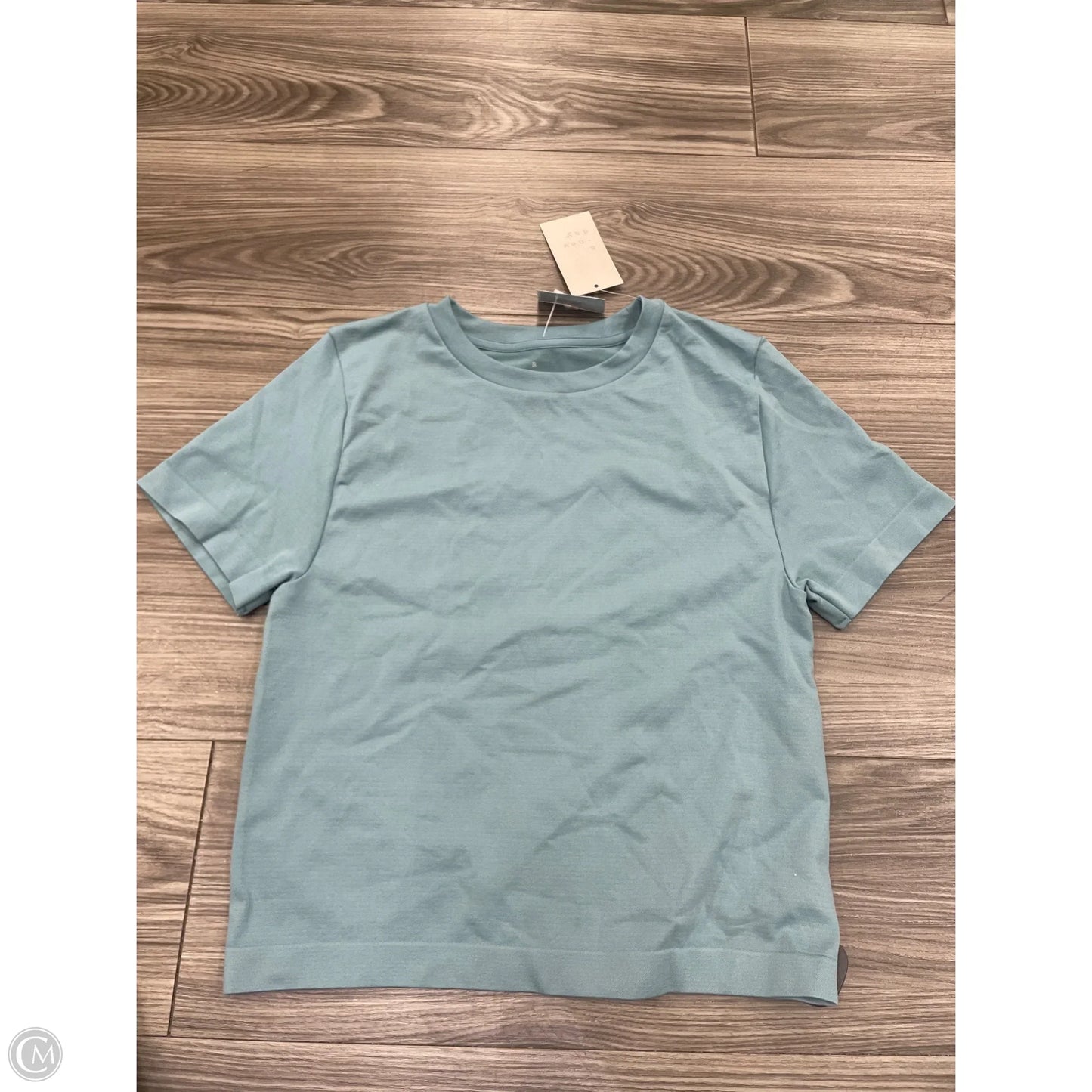 Top Short Sleeve By A New Day In Blue, Size: L