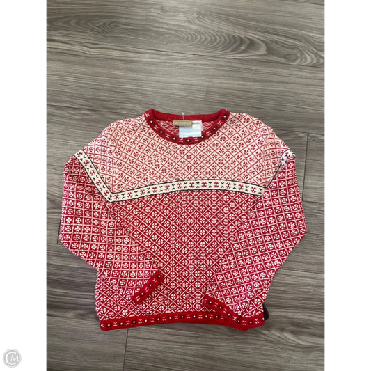 Sweater By Liz Claiborne In Red, Size: S