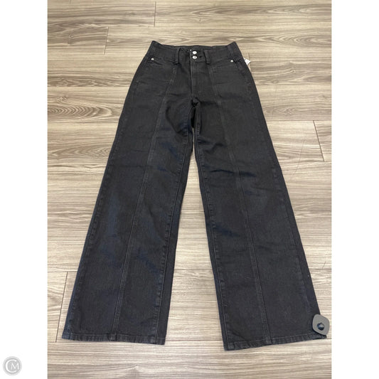 Jeans Wide Leg By Universal Thread In Black, Size: 8