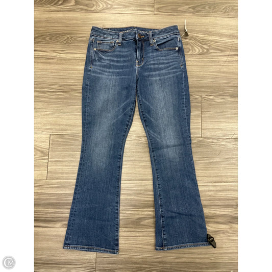 Jeans Boot Cut By American Eagle In Blue, Size: 8p