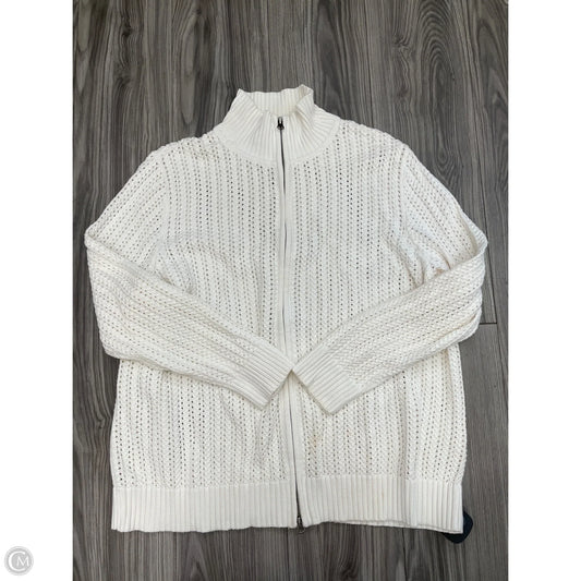 Sweatshirt Collar By Cj Banks In White, Size: 2x