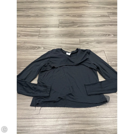 Top Long Sleeve By Cabi In Black, Size: S