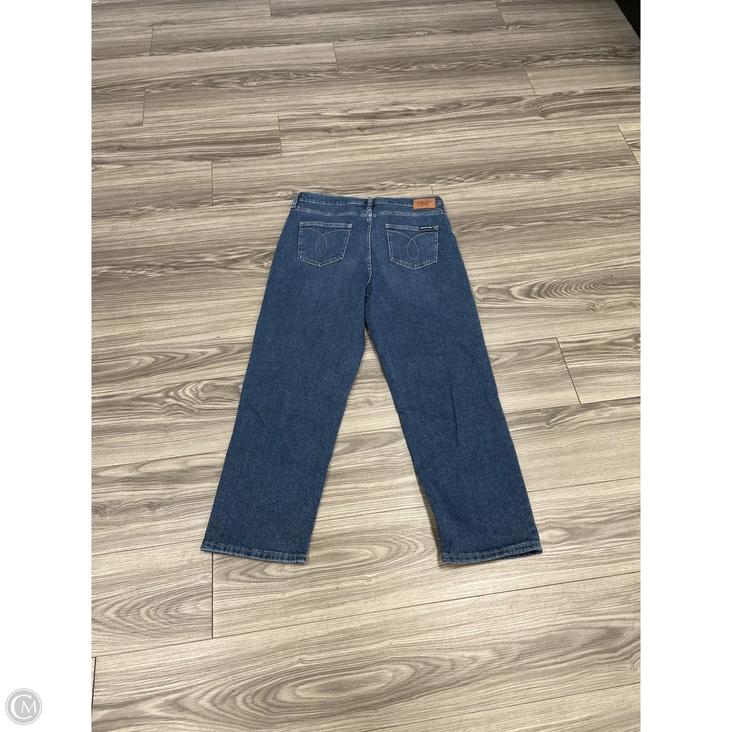 Jeans Boyfriend By Calvin Klein In Blue, Size: 12