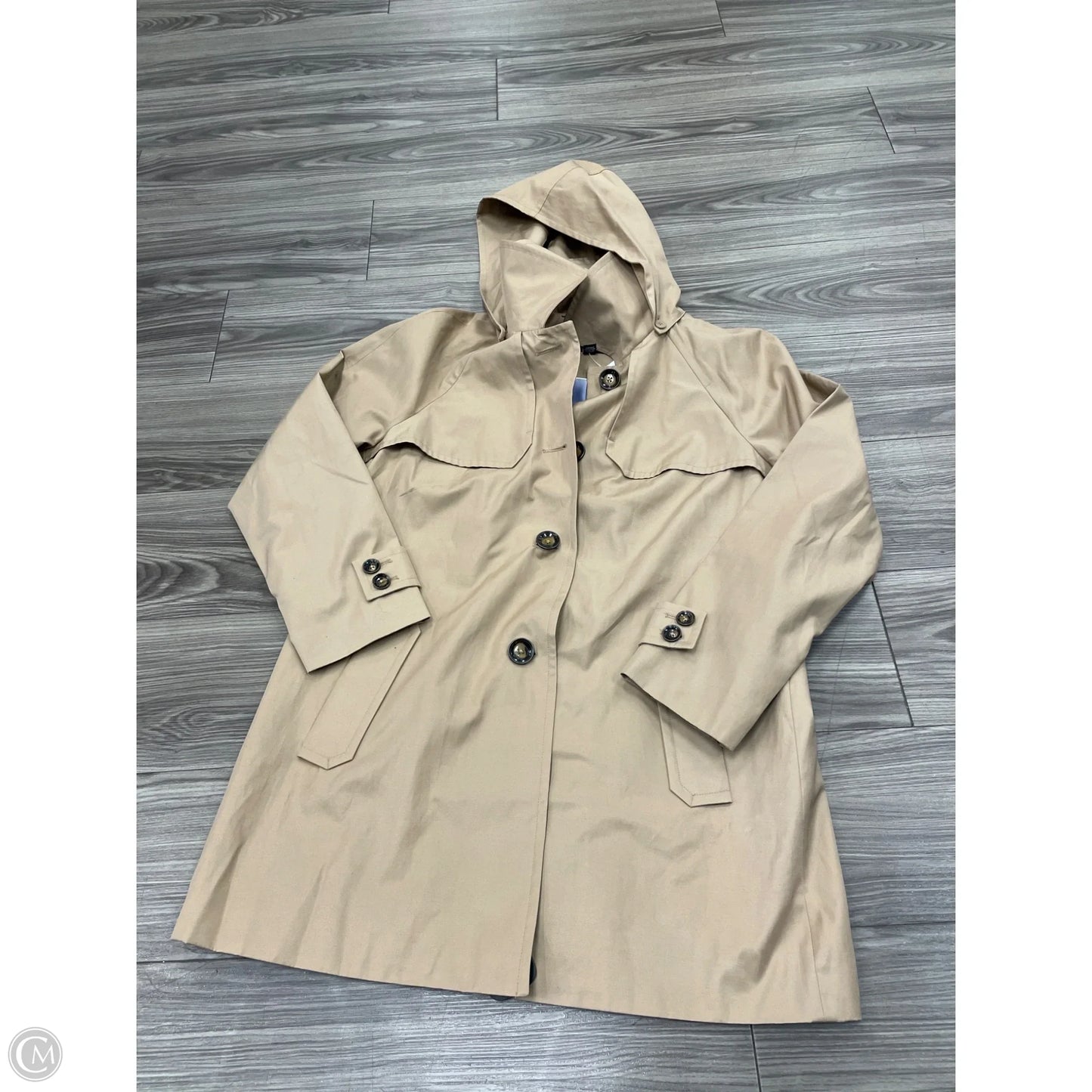 Coat Peacoat By London Fog In Brown, Size: L