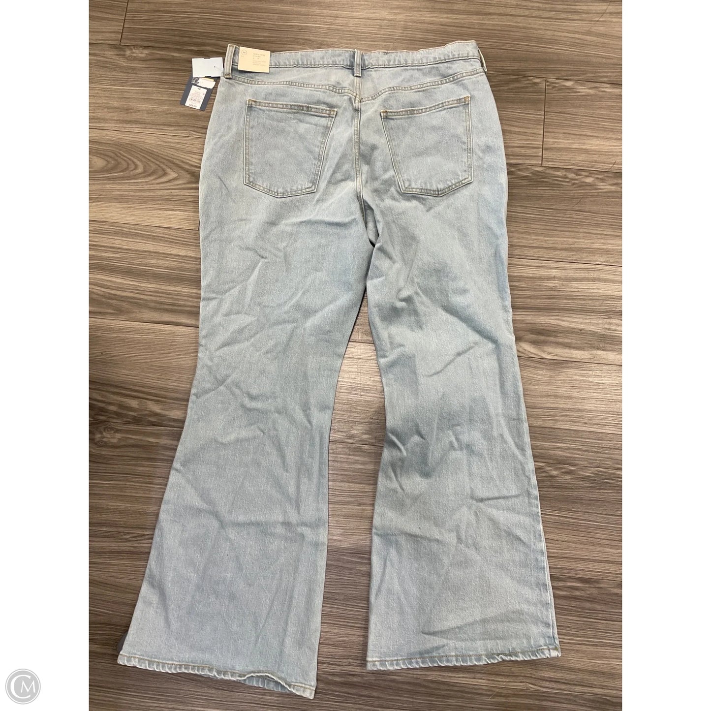 Jeans Flared By Universal Thread In Blue, Size: 16