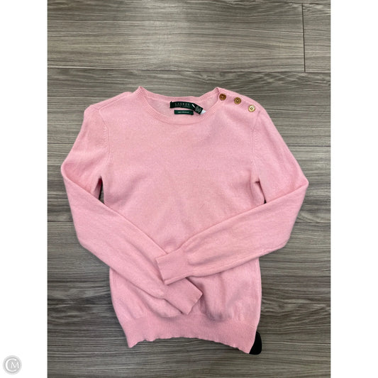 Sweater By Ralph Lauren In Pink, Size: S