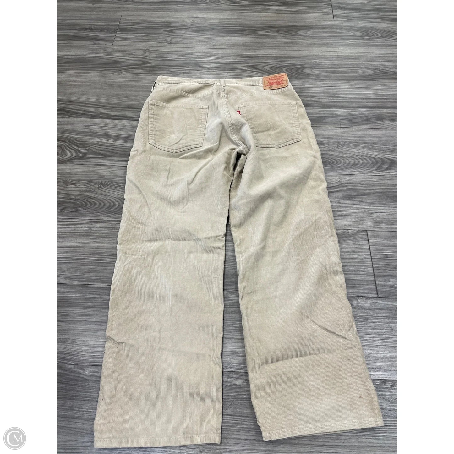 Pants Corduroy By Levis In Tan, Size: 10