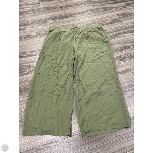 Pants Wide Leg By Torrid In Green, Size: 22