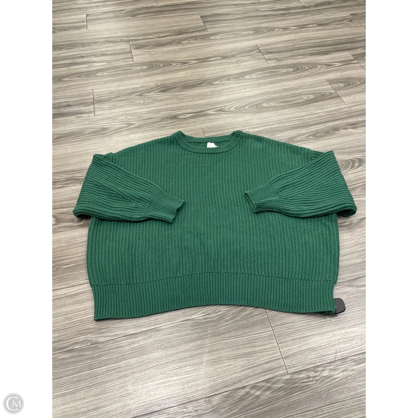 Sweater By A New Day In Green, Size: 3x