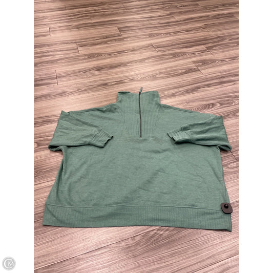 Sweatshirt Collar By Maurices In Green, Size: 3x