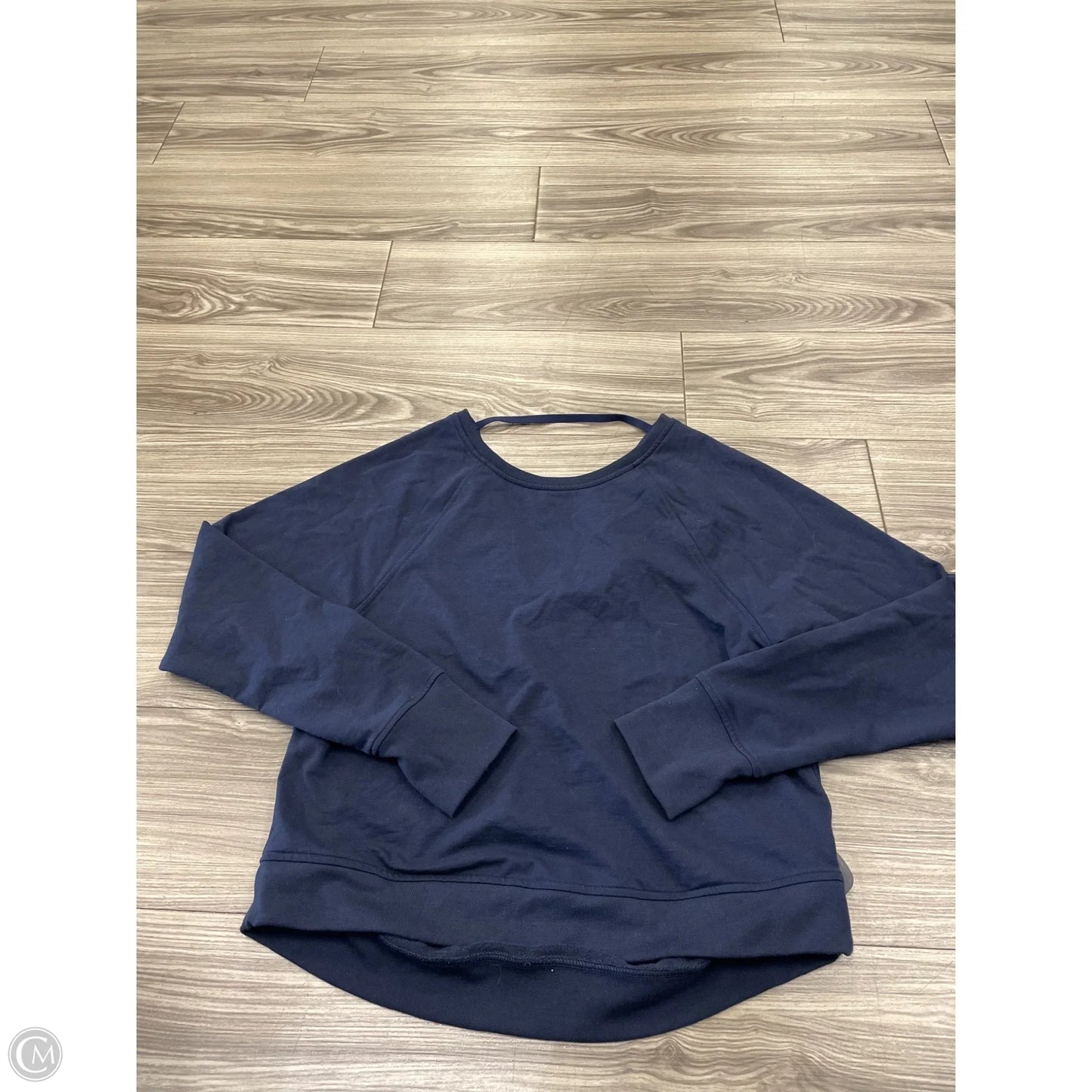 Top Long Sleeve By Victorias Secret In Blue, Size: M