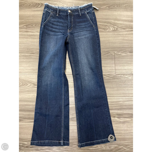 Jeans Flared By Kancan In Blue, Size: 8
