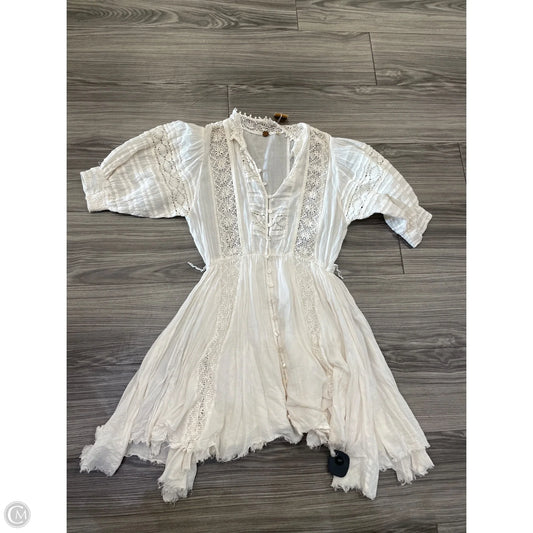 Dress Casual Short By Free People In White, Size: Xs