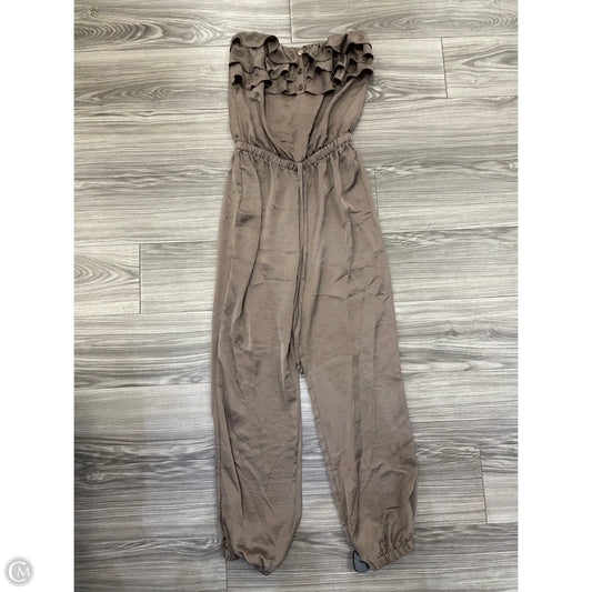 Jumpsuit By Eyeshadow In Brown, Size: M