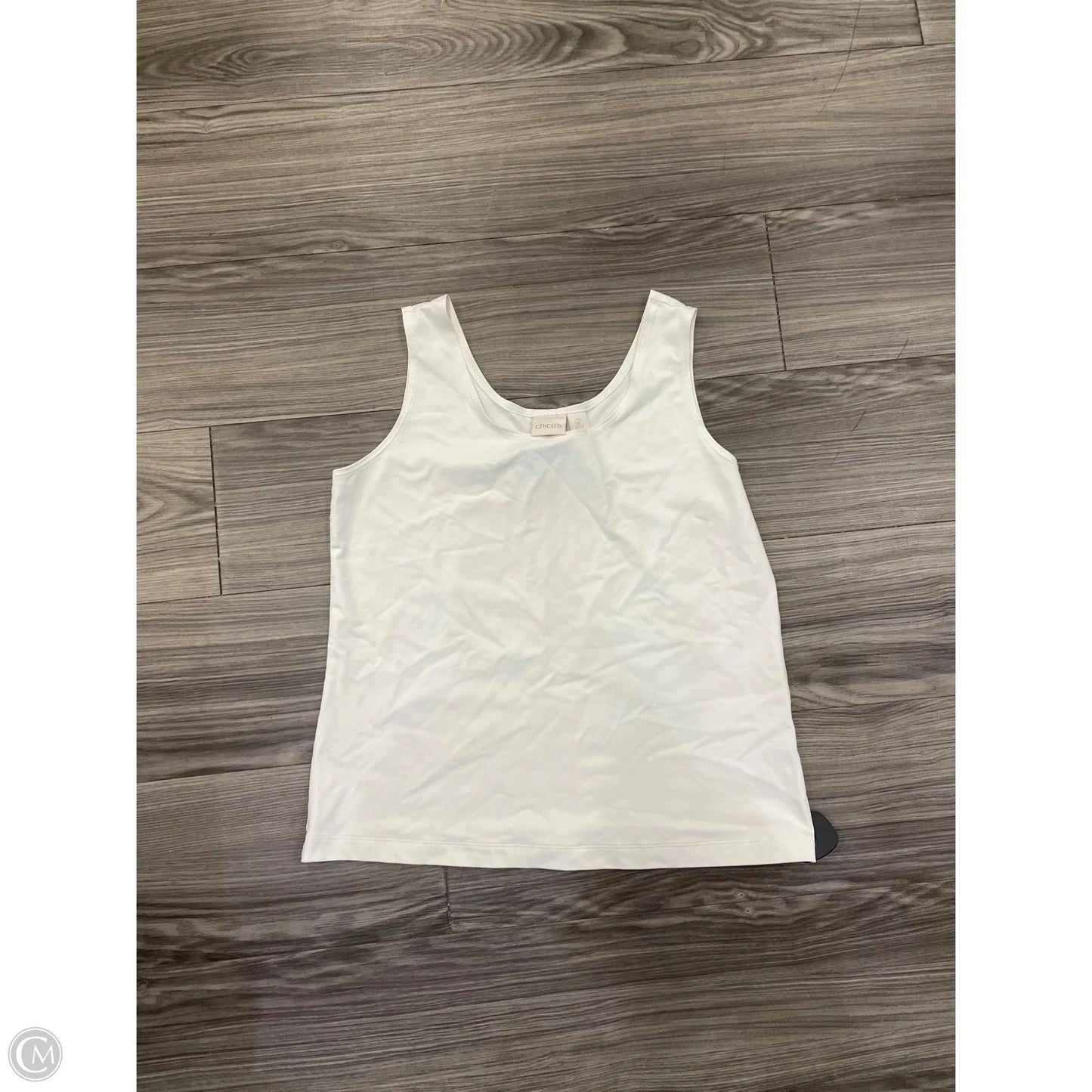 Tank Top By Chicos In White, Size: 2x