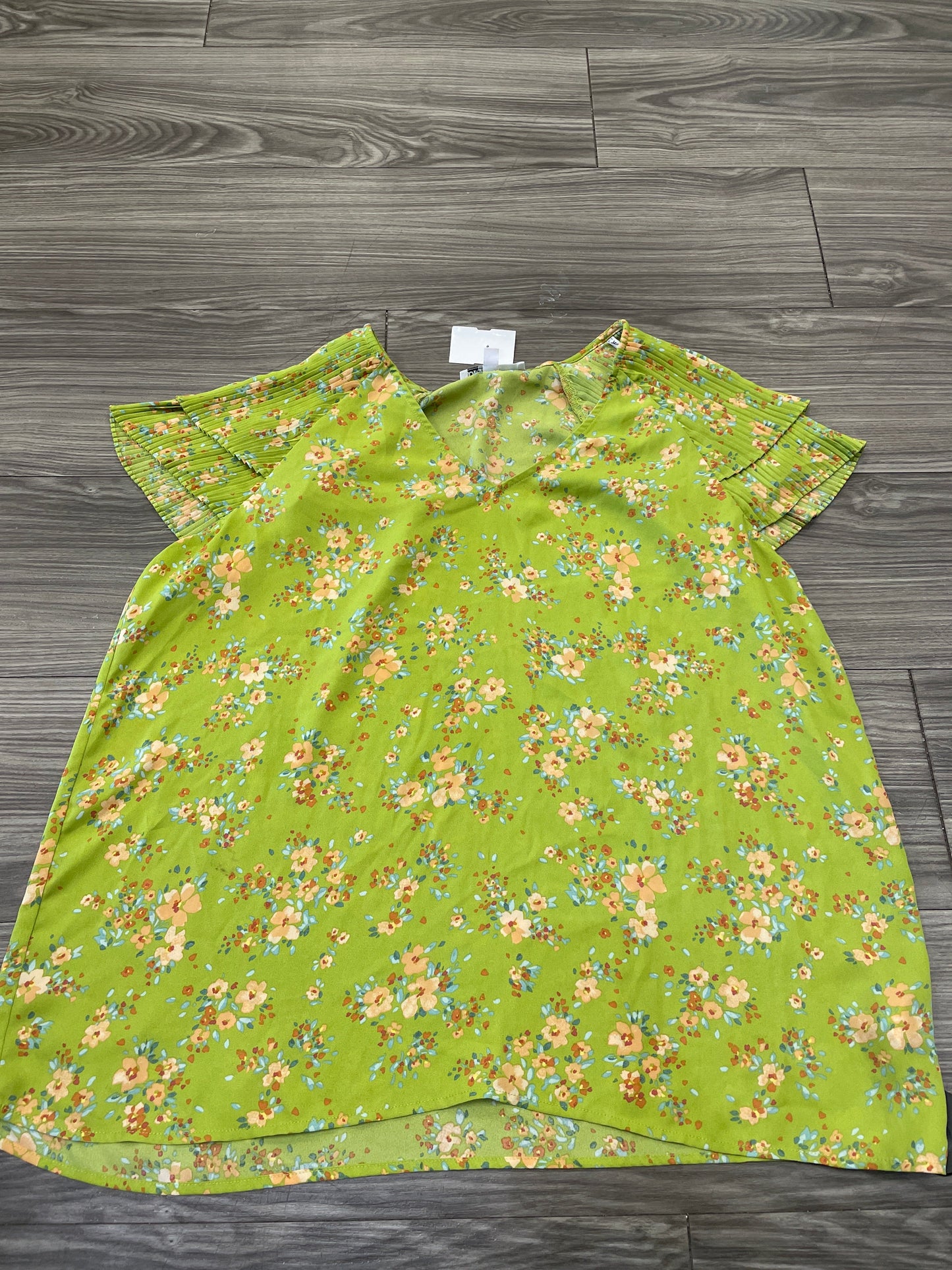 Top Short Sleeve By Dr2 In Green, Size: Xl