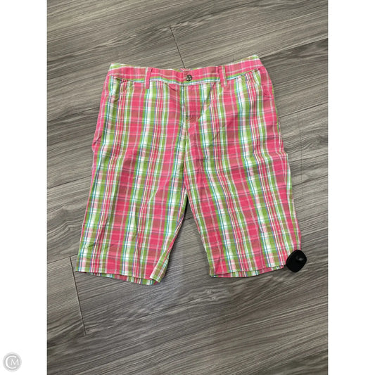Shorts By Izod In Green & Pink, Size: 6