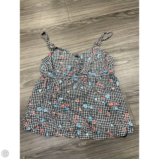 Tank Top By Torrid In Floral Print, Size: 1x