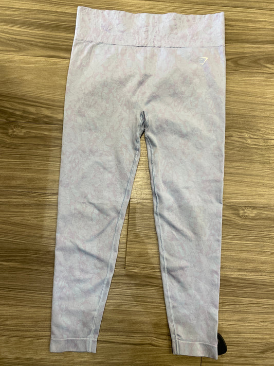 Athletic Leggings By Gym Shark In Purple, Size: Xxl