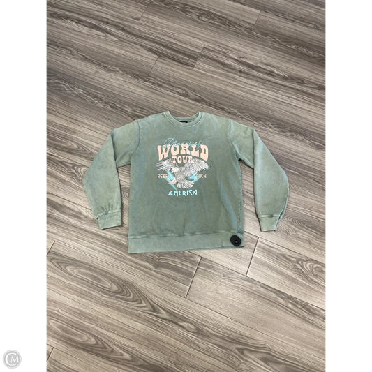 Sweatshirt Crewneck By Zutter In Green, Size: L