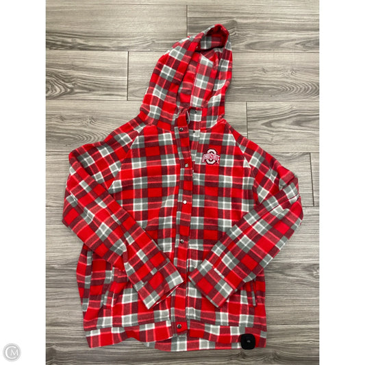 Jacket Fleece By Colosseum In Plaid Pattern, Size: Xxl