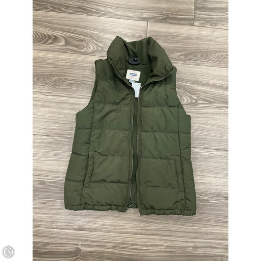 Vest Puffer & Quilted By Old Navy In Green, Size: S