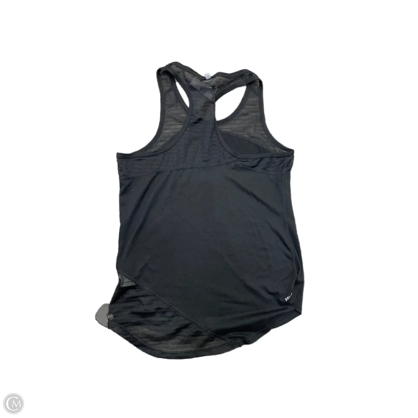 Athletic Tank Top By Nike In Black, Size: M