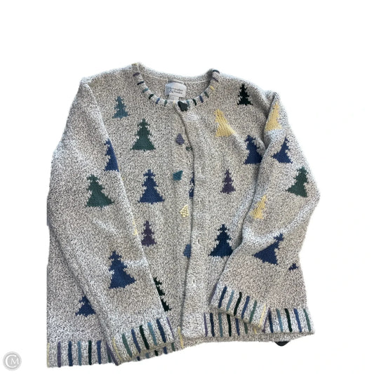 Cardigan By Christopher And Banks In Multi-colored, Size: L