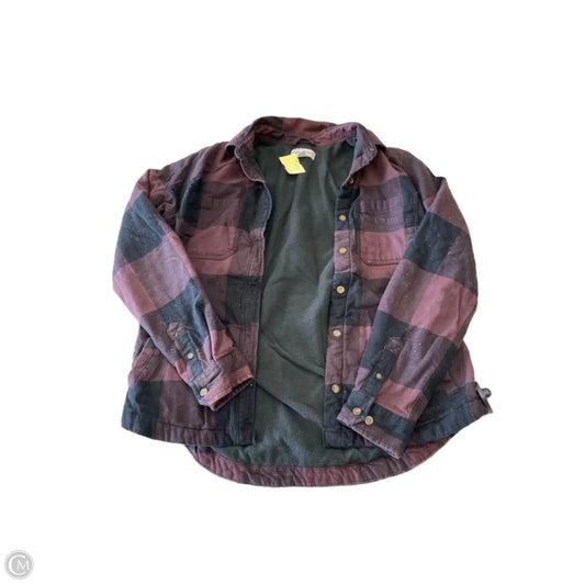Jacket Other By Carhartt In Plaid Pattern, Size: S