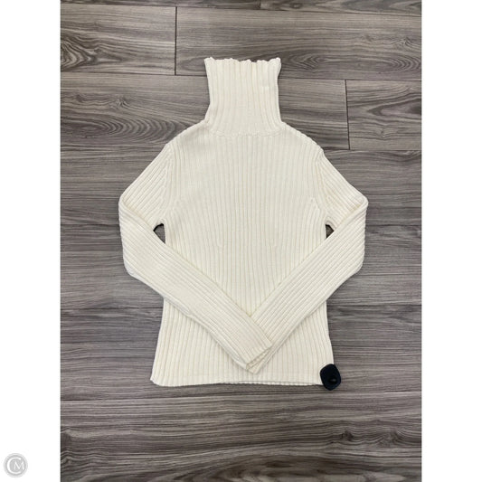 Sweatshirt Collar By Old Navy In Cream, Size: M