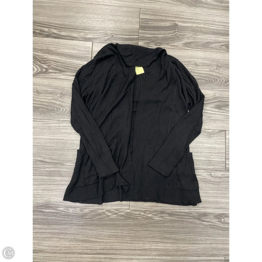 Cardigan By Liz Claiborne In Black, Size: L