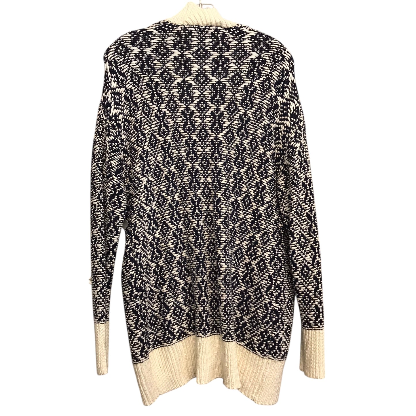 Sweater Cardigan By Gap In Blue, Size:Xs